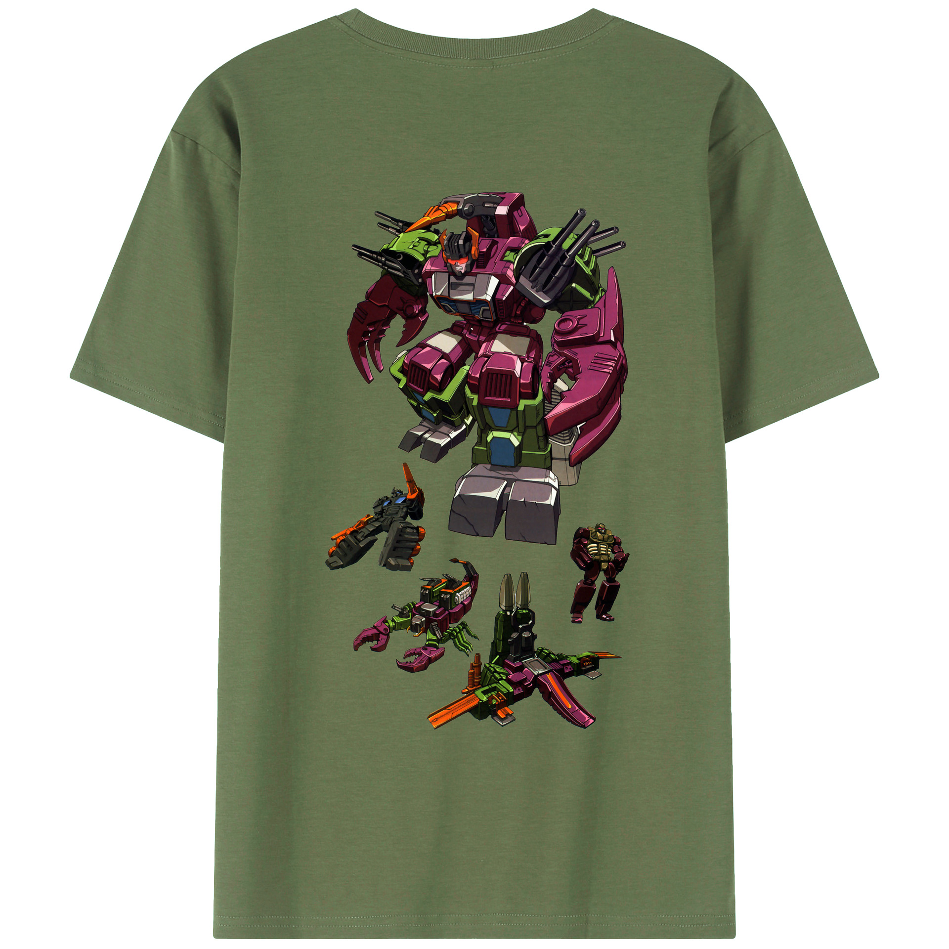 （画像用）  綿100％ メンズ半袖Tシャツ（バックプリント） 通気性